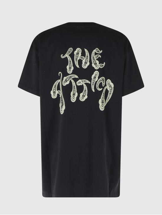 26SS 디 아티코 반팔 티셔츠 260WCT00353JJJ025PA 067 Black - THE ATTICO