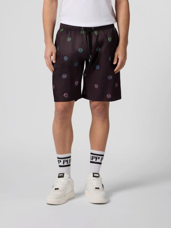 26SS 필립 플레인 숏팬츠 SAFCMJT2772PNY002N 02 Black