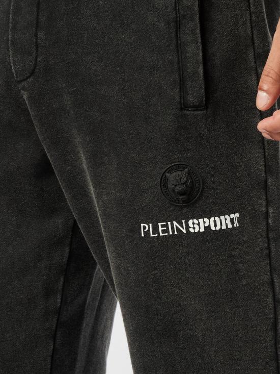26SS 플레인스포츠 트레이닝/조거 팬츠 FAECMJT2647SJY001N 02 Black - PLEIN SPORT