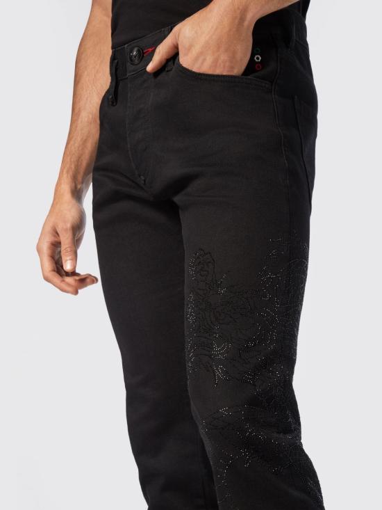 26SS 필립 플레인 데님 팬츠 AADCMDT3905PDE004N 02NH Black - PHILIPP PLEIN