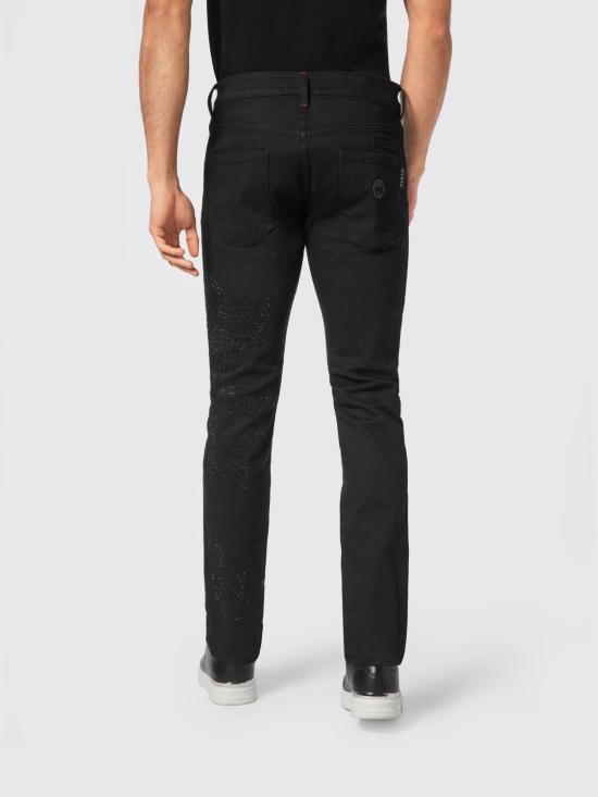 26SS 필립 플레인 데님 팬츠 AADCMDT3905PDE004N 02NH Black - PHILIPP PLEIN