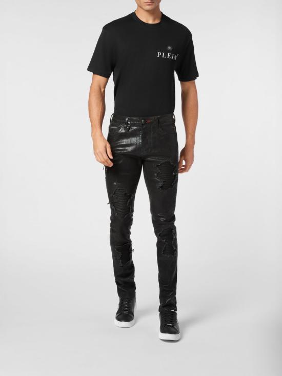 26SS 필립 플레인 데님 팬츠 AADCMDT3909PDE004N 02NK Black - PHILIPP PLEIN