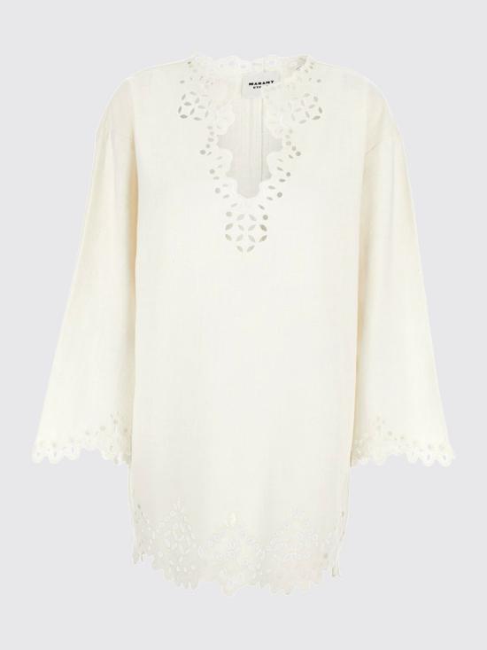 26SS 이자벨마랑에뚜왈 롱 원피스 26PRO0653FBD1J04E 20WH White - ISABEL MARANT ETOILE