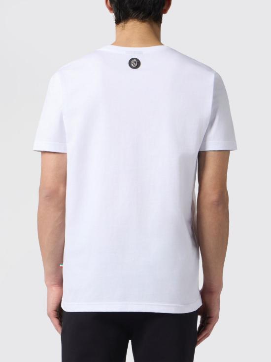 26SS 빌리어네어 반팔 티셔츠 BAFCMTK8939BTE014N 01 White - BILLIONAIRE