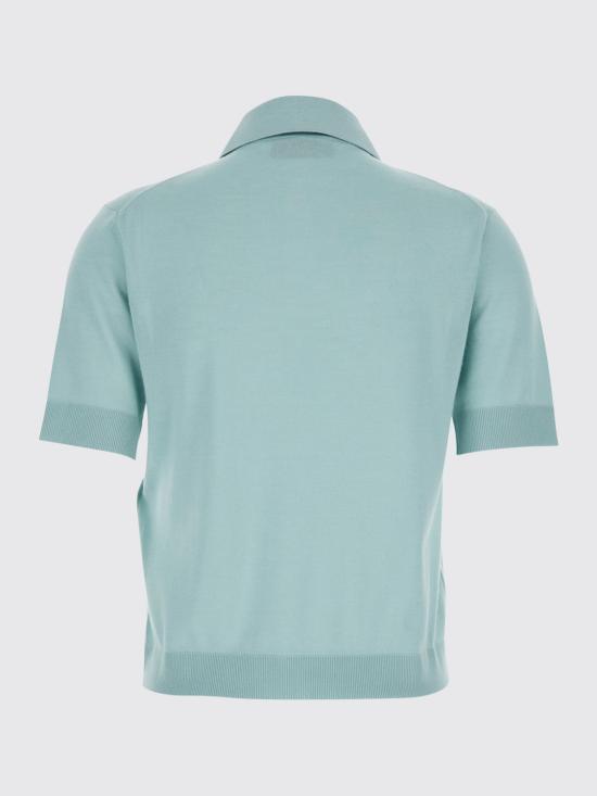 26SS 구찌 폴로 티셔츠 851969XKEWD 3910 Gnawed Blue - GUCCI