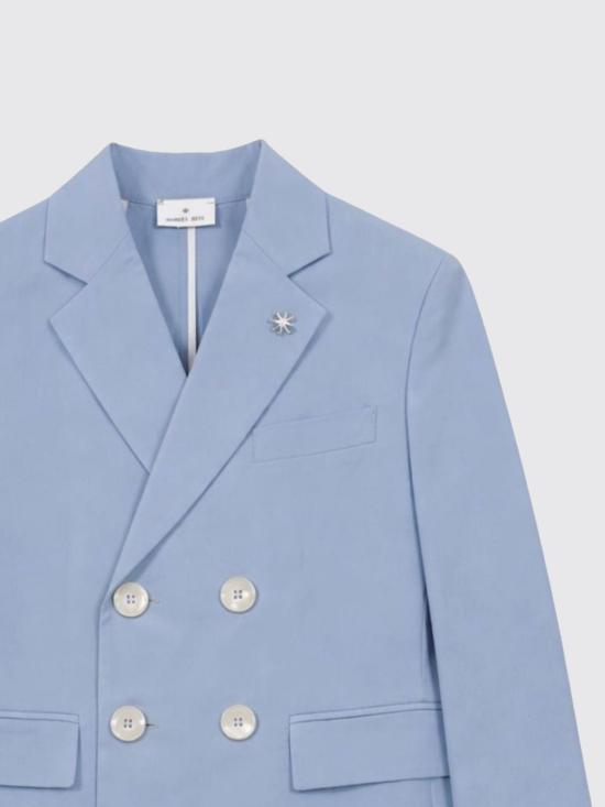 26SS [키즈] 마뉴엘리츠 캐주얼 자켓 MR3282 AZZURRO Gnawed Blue - MANUEL RITZ