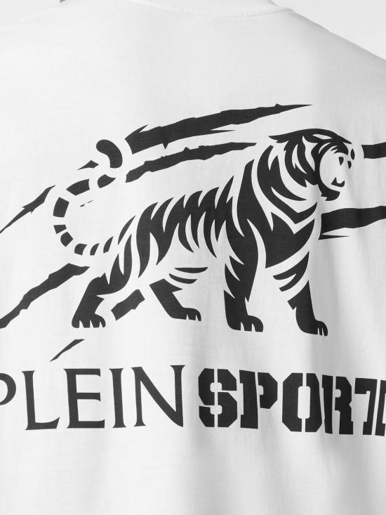 26SS 플레인스포츠 반팔 티셔츠 AAECMTK8763STE001N 01 White - PLEIN SPORT