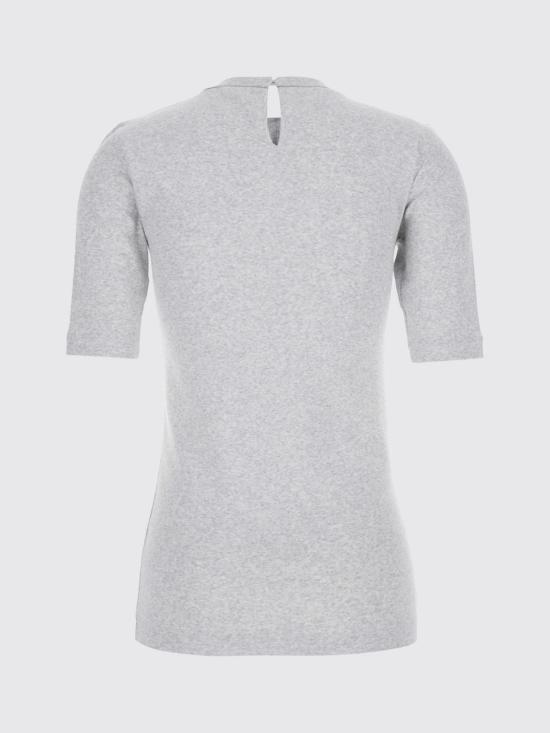 26SS 브루넬로 쿠치넬리 코튼 티셔츠 M0TC8BJ310 C8003 Grey - BRUNELLO CUCINELLI