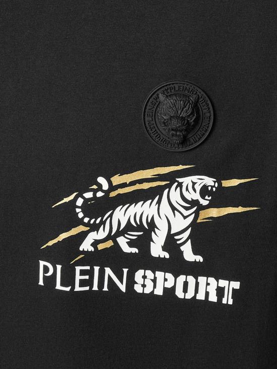 26SS 플레인스포츠 반팔 티셔츠 AAECMTK8763STE001N 0293 Black 1 - PLEIN SPORT