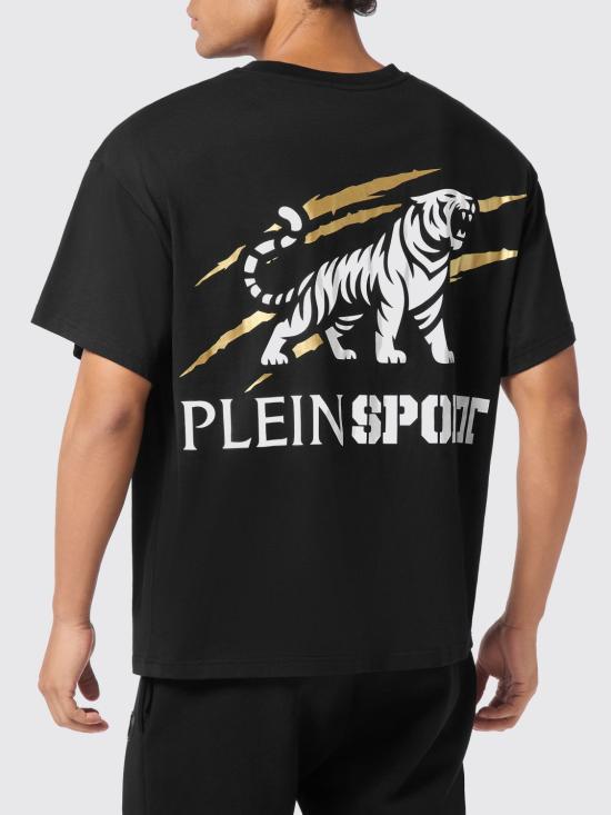 26SS 플레인스포츠 반팔 티셔츠 AAECMTK8763STE001N 0293 Black 1 - PLEIN SPORT