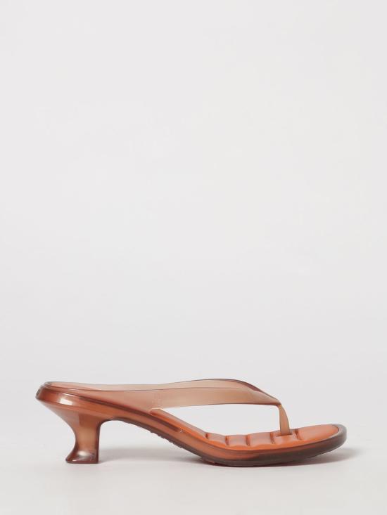 26SS 멜리사 뮬/슬리퍼 38068BU427 BROWN ORANGE Brick Red