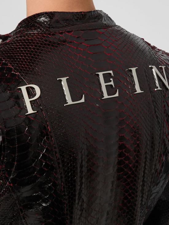26SS 필립 플레인 바이커 자켓 F20CMLB1193PLE029P 13 Red - PHILIPP PLEIN