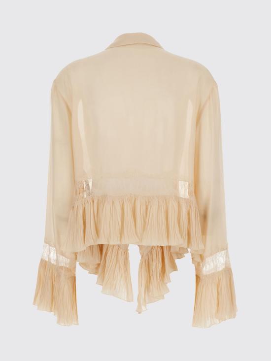 26SS 블루마린 블라우스 2C444A N0817 Beige - BLUMARINE