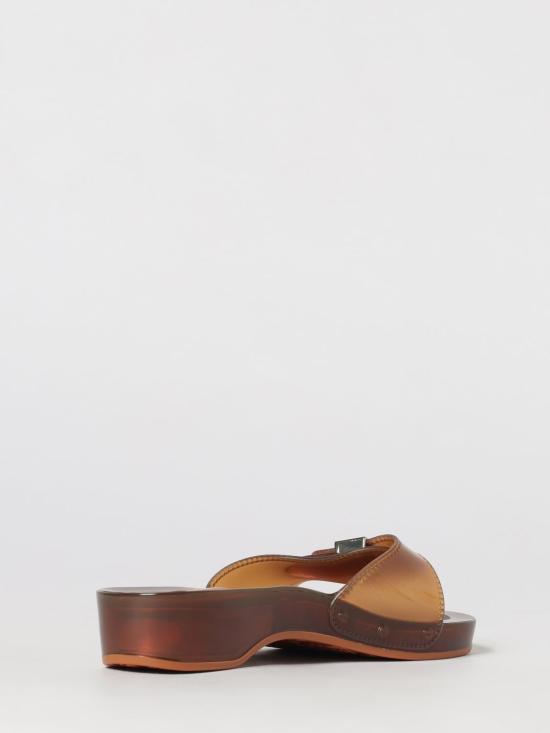 26SS Melissa X Scholl 뮬/슬리퍼 37840BU849 CLEAR BROWN Leather - OTHER BRANDS