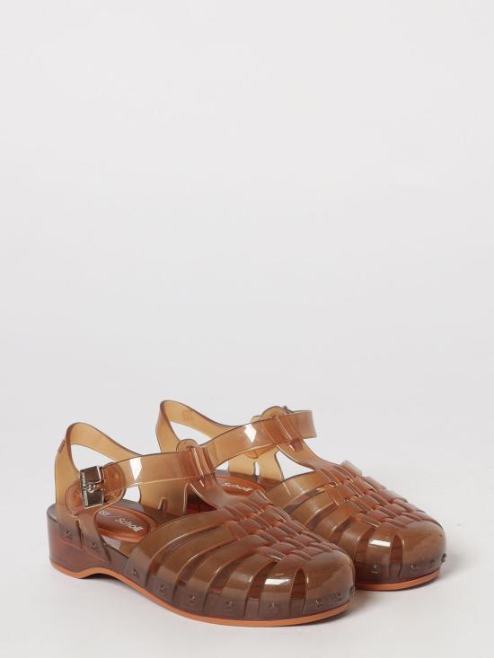 26SS Melissa X Scholl 샌들 37839BU839 CLEAR BROWN Leather - OTHER BRANDS