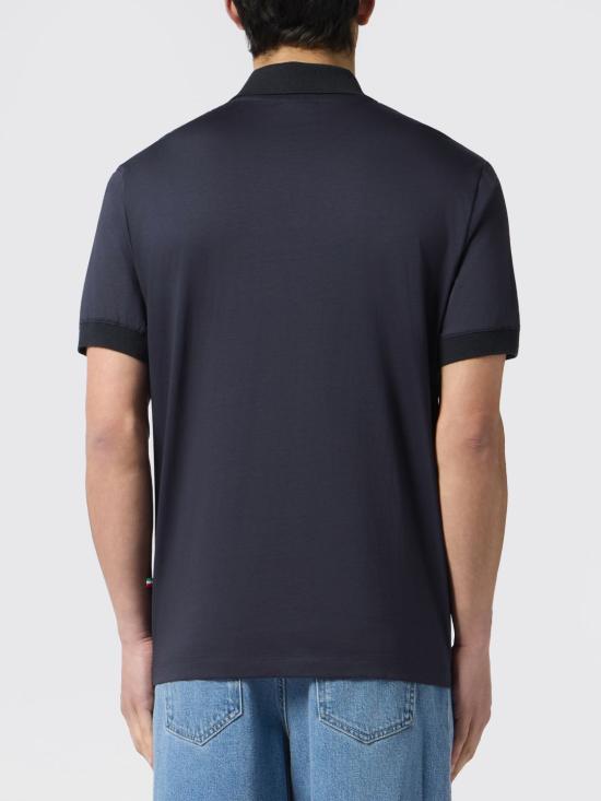 26SS 빌리어네어 폴로 티셔츠 BAFCMTK8951BTE014N 24 Blue - BILLIONAIRE