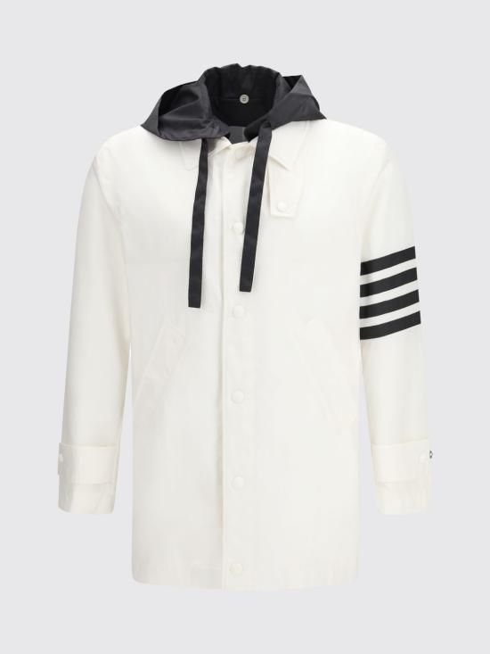 26SS 톰브라운 자켓 MOU641HF1095 100 White - THOM BROWNE