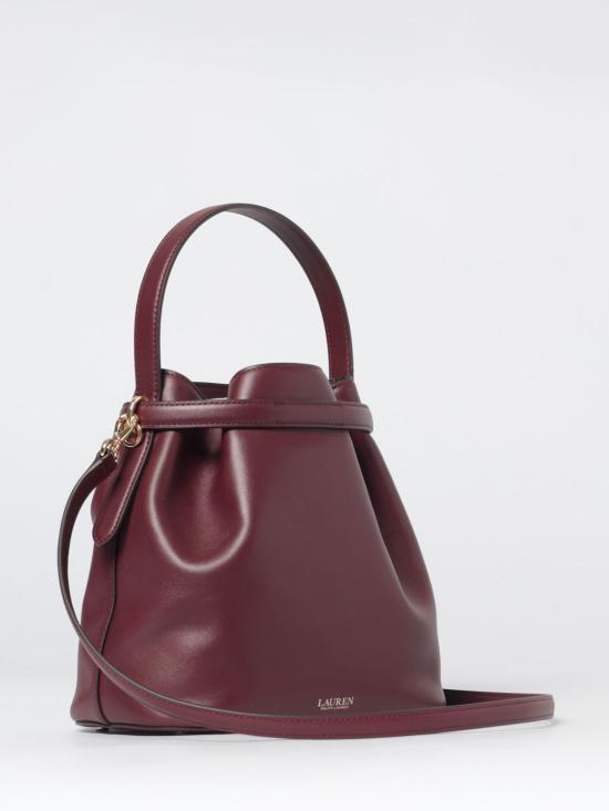 26SS 랄프 로렌 토트백 431982787 004 Burgundy - RALPH LAUREN