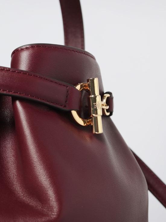 26SS 랄프 로렌 토트백 431982787 004 Burgundy - RALPH LAUREN