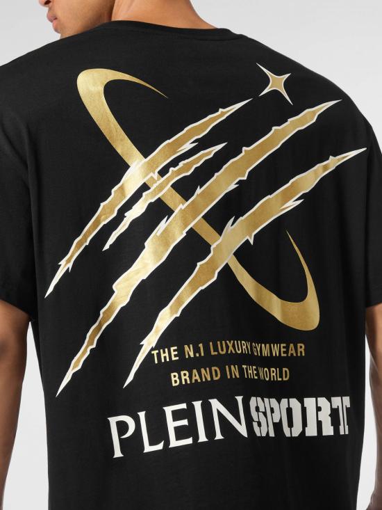 26SS 플레인스포츠 반팔 티셔츠 AAECMTK8761STE003N 0293 Black 1 - PLEIN SPORT