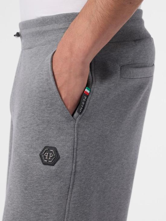 26SS 필립 플레인 숏팬츠 SAFCMJT2751PTE180N 10 Grey - PHILIPP PLEIN