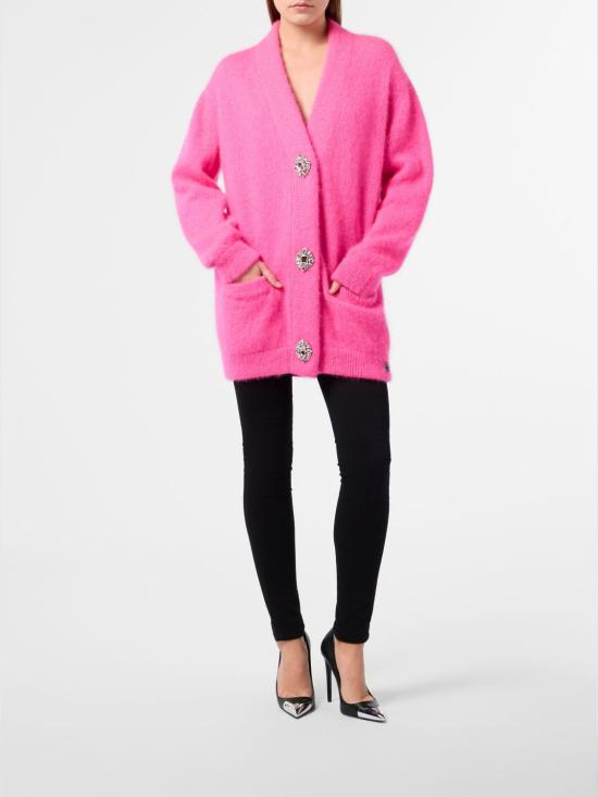 26SS 필립 플레인 스웨터 SAFCWKQ0166PKN002N 33 Strawberry - PHILIPP PLEIN