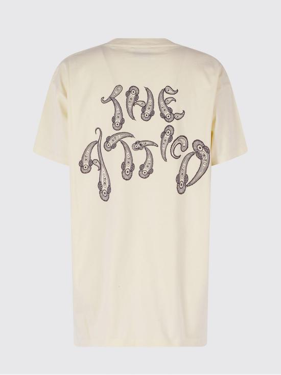 26SS 디 아티코 반팔 티셔츠 260WCT00353JJJ025PA 672 Yellow - THE ATTICO