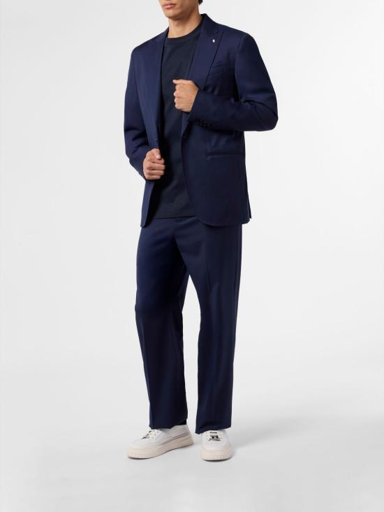 26SS 빌리어네어 수트 자켓 BAFCMRF2130BTE025N 24 Navy - BILLIONAIRE