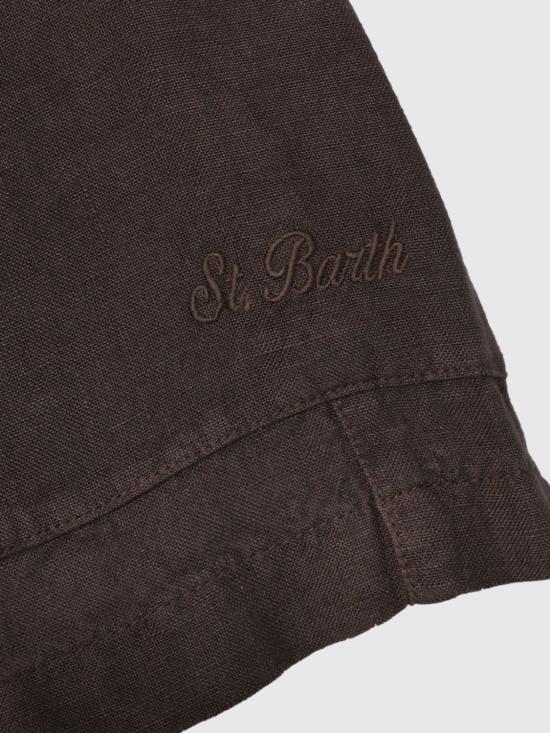 26SS 세인트바쓰 숏팬츠 MRE0002 00920L Brown - MC2 SAINT BARTH