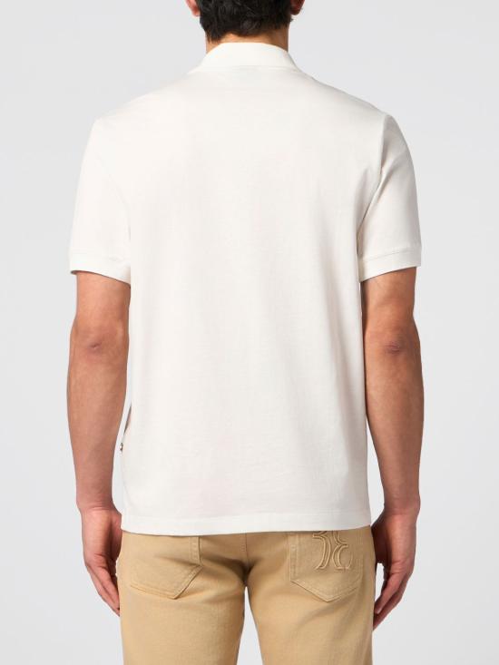 26SS 빌리어네어 폴로 티셔츠 BAFCMTK8951BTE014N 01OF White 1 - BILLIONAIRE