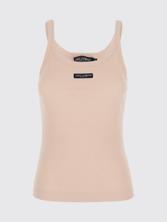 26SS 돌체앤가바나 립드 탱크탑 F8W45TFU7AV F0586 Pink - DOLCE & GABBANA