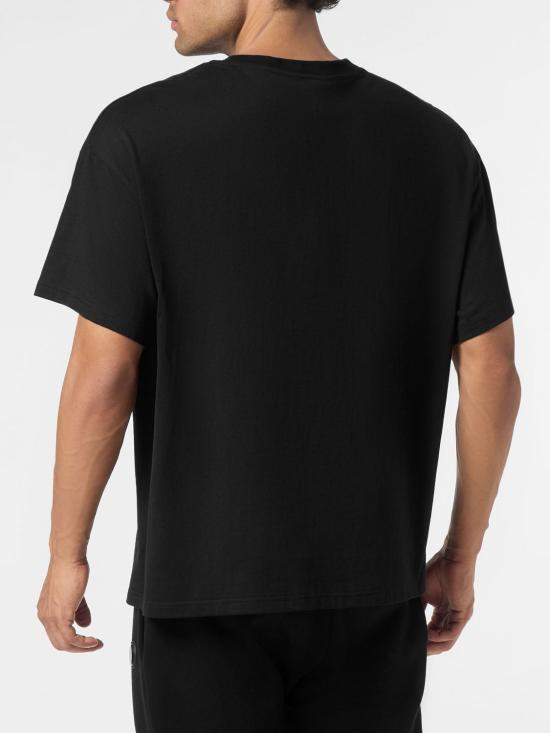 26SS 플레인스포츠 반팔 티셔츠 AAECMTK8760STE003N 0293 Black 2 - PLEIN SPORT