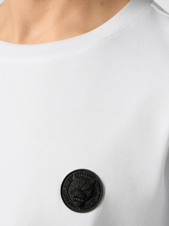 26SS 플레인스포츠 반팔 티셔츠 SAFCMTK8912SJY001N 01 White - PLEIN SPORT