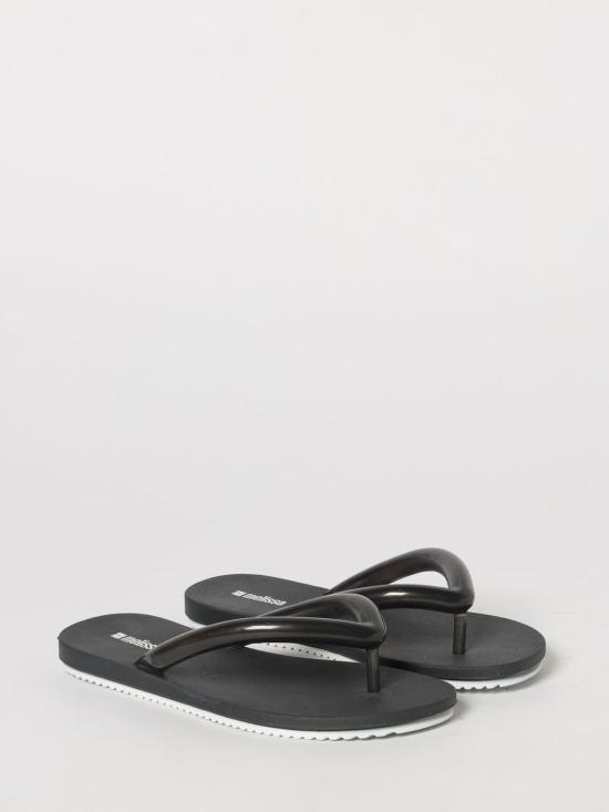 26SS 멜리사 뮬/슬리퍼 37942BR476 BLACK WHITE Black - MELISSA