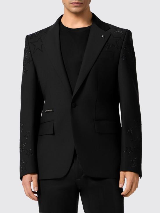 26SS 필립 플레인 수트 자켓 SAFCMRF2115PTE022N 02 Black