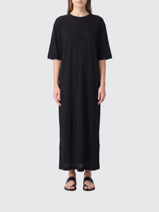 26SS 토템 롱 원피스 261WRD0309YA0226 001 Black