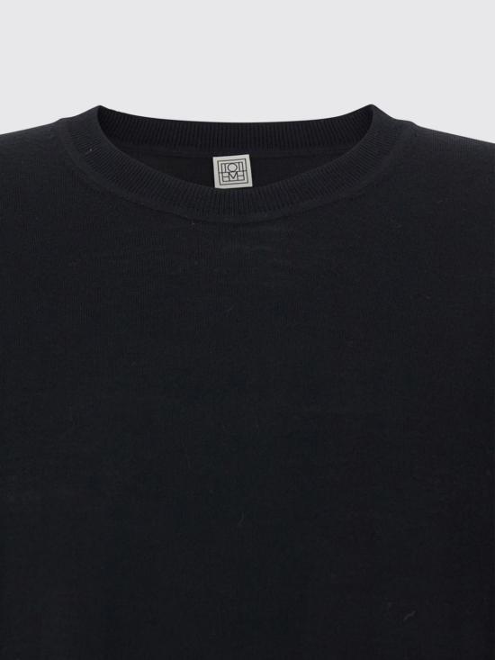 26SS 토템 롱 원피스 261WRD0309YA0226 001 Black - TOTEME