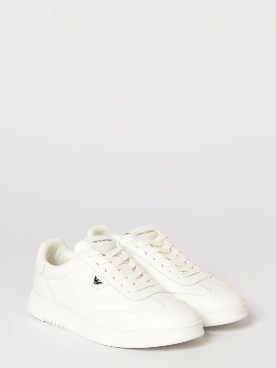 26SS 엠포리오 아르마니 스니커즈 EM003062AF18210 U0011 White - EMPORIO ARMANI