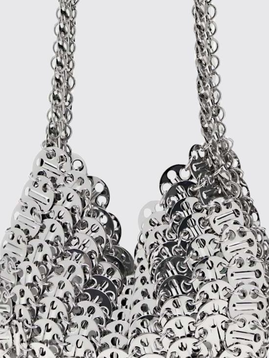 26SS 파코라반 숄더백 23PSS0337MET001 P040 Silver - PACO RABANNE