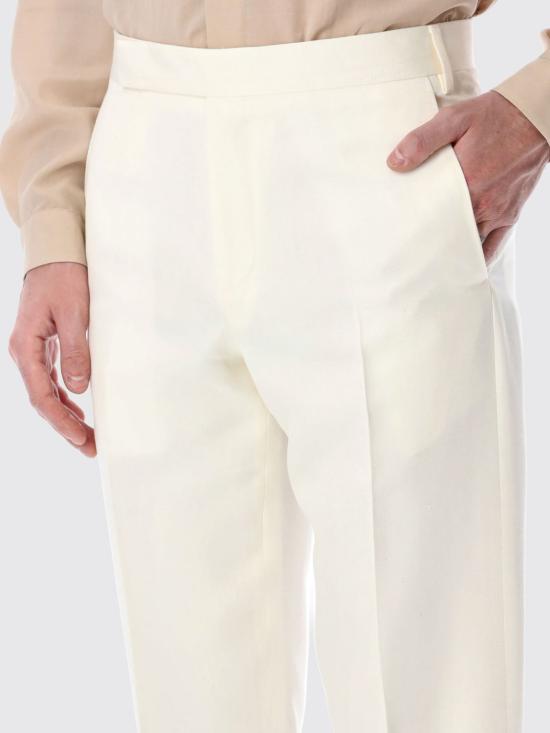 26SS 라르디니 스트레이트 팬츠 CNPALUKPAIF66418 150 Ivory - LARDINI