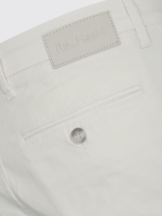 26SS 리하쉬 스트레이트 팬츠 P2472104 0100 White - RE-HASH