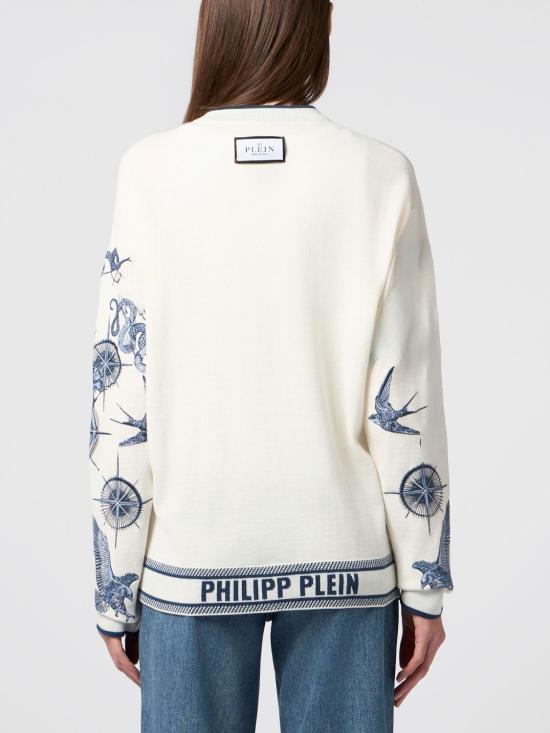 26SS 필립 플레인 스웨터 SAFCWKO0661PKN002N 07 Turquoise - PHILIPP PLEIN