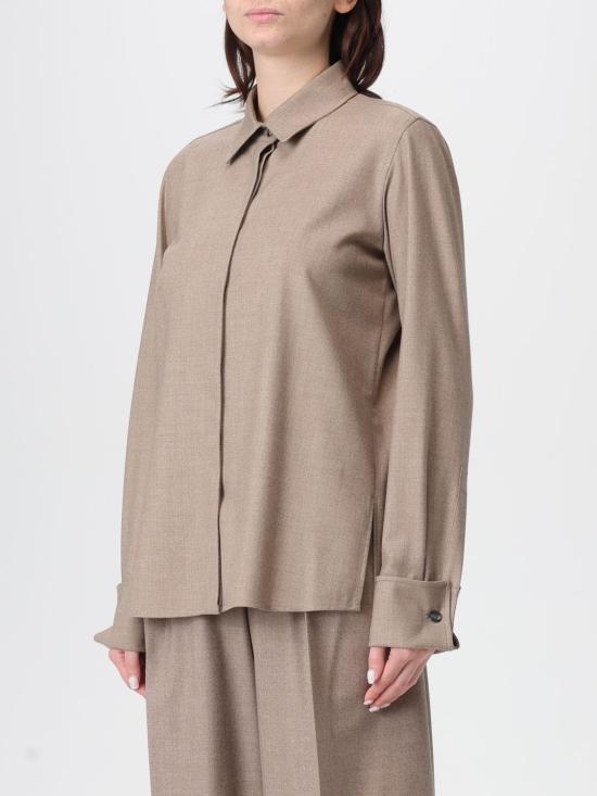 25FW 막스마라 셔츠 2521116042600 002 Dove Grey - MAX MARA