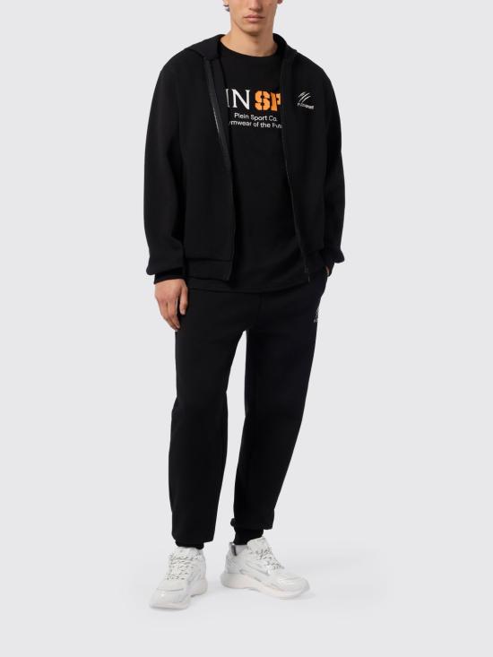 26SS 플레인스포츠 긴팔 티셔츠 SAFCMJB3958STE003N 02 Black - PLEIN SPORT