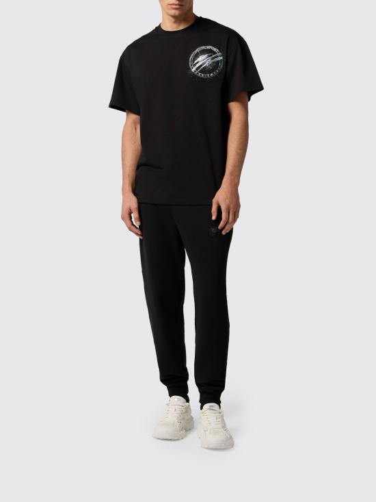 26SS 플레인스포츠 반팔 티셔츠 SAFCMTK8914SJY001N 0270 Black - PLEIN SPORT