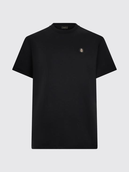 26SS 빌리어네어 반팔 티셔츠 BAFCMTK8950BTE014N 02 Black - BILLIONAIRE