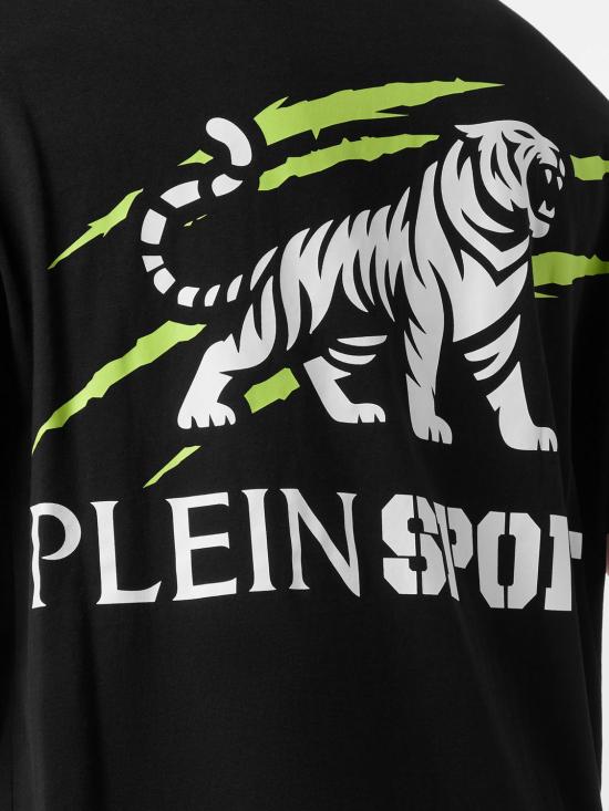 26SS 플레인스포츠 반팔 티셔츠 AAECMTK8763STE001N 0227 Black - PLEIN SPORT