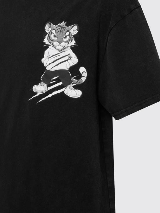 26SS 플레인스포츠 반팔 티셔츠 AAECMTK8770STE003N 02 Black - PLEIN SPORT
