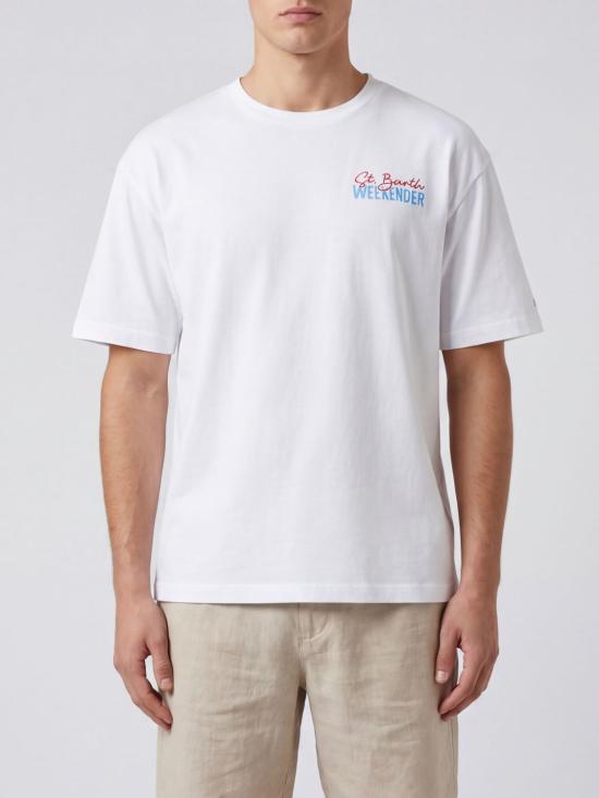26SS 세인트바쓰 반팔 티셔츠 DLR0001 04314L White 1