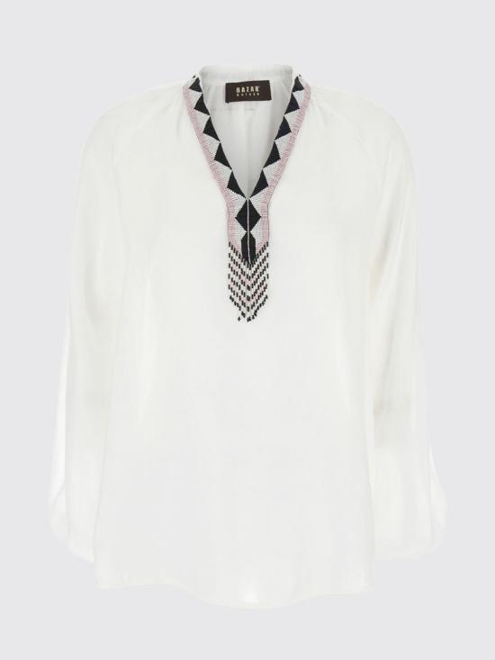 26SS 바잘 디럭스 블라우스 S11941200 120 White - BAZAR DELUXE
